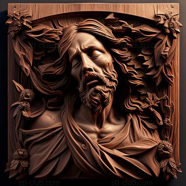 3D model st jesus (STL)